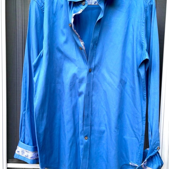 BUNDLE of Beautiful DESIGNER MENS long sleeve shirts ROBERt GRAHAM!! BURBERRY - Picture 1 of 11